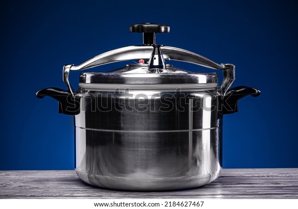 Pressure cooker stainless steel French-made for
cooking food in steam