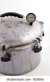 a pressure cooking pot