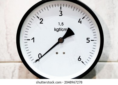 Pressure Measurement Device, High And Medium Pressure Gauge For Gas Or Water, Steam. Dial 6 Digits Kilogram Per Centimeter. Manometer, Air Gauge