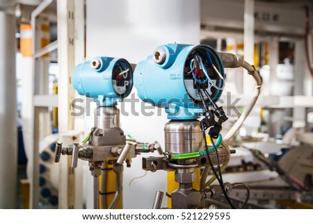 pressure transmitter during technician perform calibration