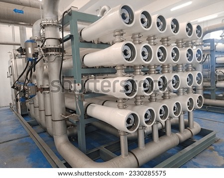 Pressure Vessel in Membrane Filter Facility
