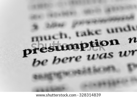 Presumption