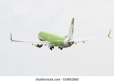 PRETORIA, SOUTH AFRICA-SEPTEMBER 17 2016: A Kulula Airways Boeing  737-800 Departing At The African Air Defense Show At AFB Waterkloof