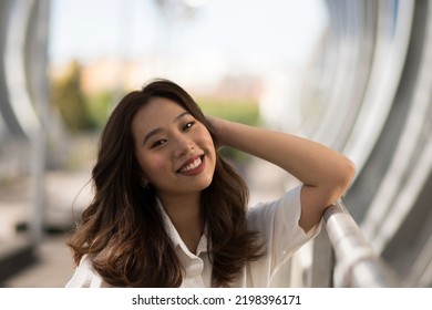 Pretty Asian Girl Posing For Photo Shoot