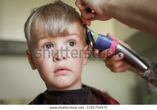 Pretty Blonde Boy Toddler Happy Be Stock Image Download Now