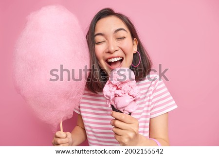 Similar – Image, Stock Photo Sweet to bite with Food