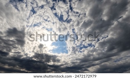 pretty clouds nebulosity cloudscape bg - photo of nature