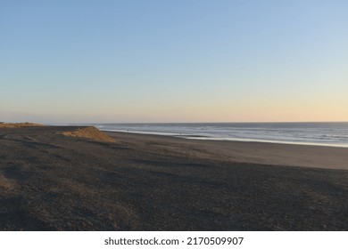 Pretty Evening Day At The Beach