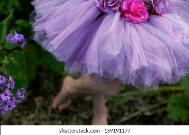 Pretty Girl Dressed In A Tutu.