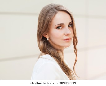 Pretty Girl Portrait Outdoors