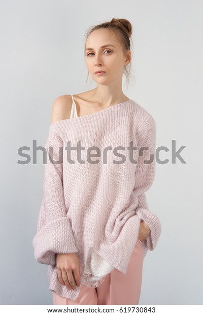 angora sweater girls