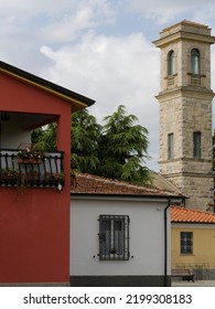 Pretty Glimpse Of Sarzana Town In The Province Of La Spezia