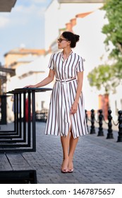 striped frock