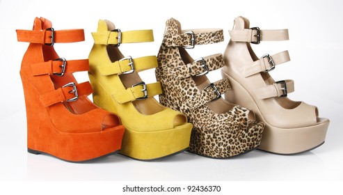 Wedge Shoes Images, Stock Photos 