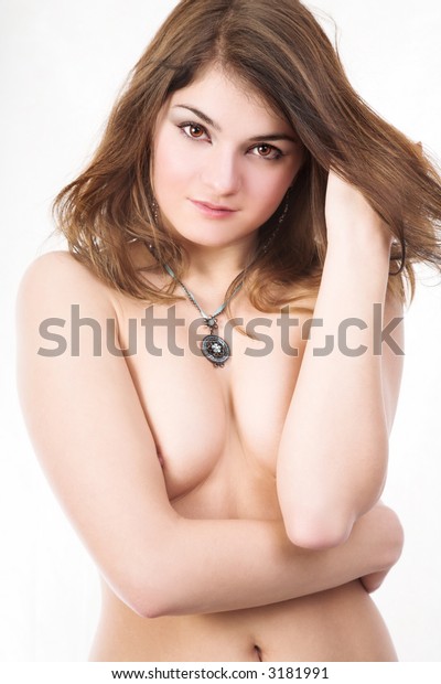 Cute Nude Smile Naked Woman