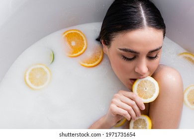 971 Woman biting lemon Stock Photos, Images & Photography | Shutterstock