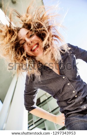 Image, Stock Photo Happy Woman Lifestyle