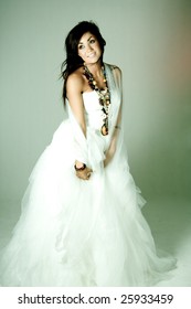pretty young bride