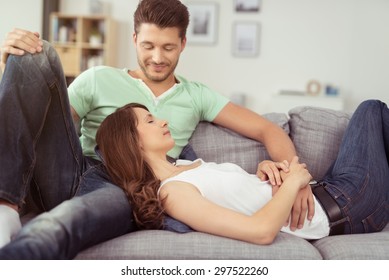 Woman Sitting On Lap Of Husband Images, Stock Photos 