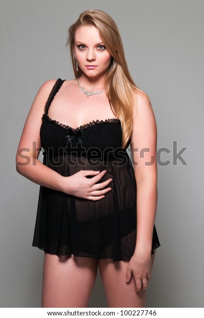 pretty baby doll black with blonde hair