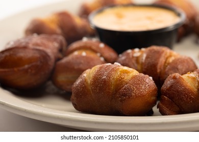 Pretzel Bites With Beer Cheese