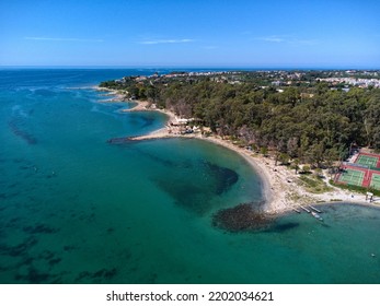 Prevesa Beach Greece Drone Photo, 4k