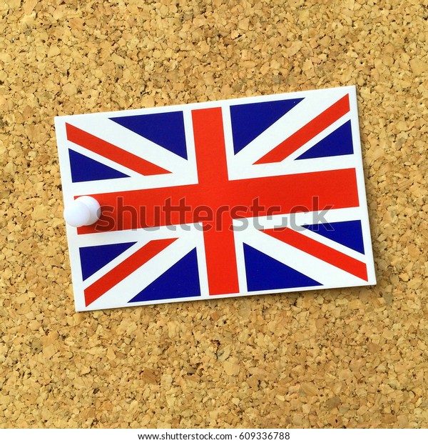 union jack luggage tag