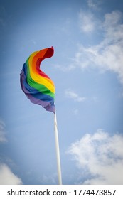 Pride Flag, Oxford Street In Sydney