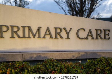 Primary Care Doctor Building Sign 