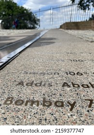 Prime Meridian In Greenwich Observatory London