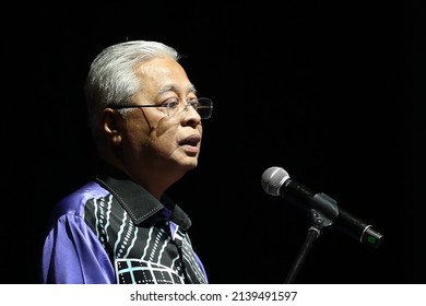 Prime Minister Datuk Seri Ismail Sabri Yaakob Delivers His Speech During The Event In Kuala Lumpur March 26,2022.