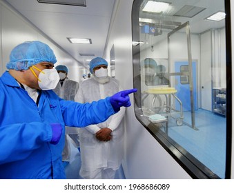 The Prime Minister, Shri Narendra Modi Visits The Serum Institute Of India, In Pune On March 28, 2021.