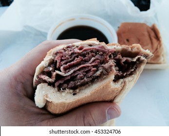 Prime Rib French Dip Sandwich