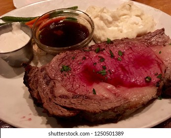 Prime Rib And Mashed Potatoes