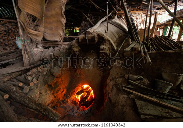 Primitive Technology Termite Clay Kiln Stock Photo Edit Now