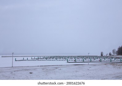 Prince Albert National Park In Winter Saskatchewan Waskesiu