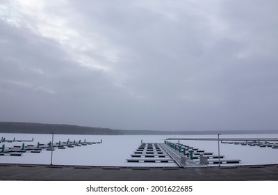 Prince Albert National Park In Winter Saskatchewan Waskesiu