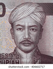 Prince Antasari Portrait On Indonesia Currency Stock Photo 404602717 ...