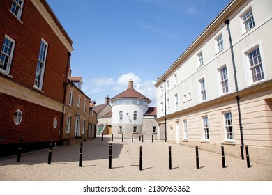 Prince Charles's Poundbury Development On The Edge Of Dorchester In Dorset