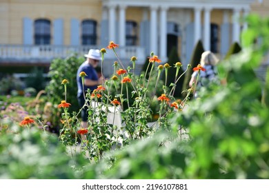 Prince Eugen's Hof Palace With Its Beautiful, Well-known Baroque Garden