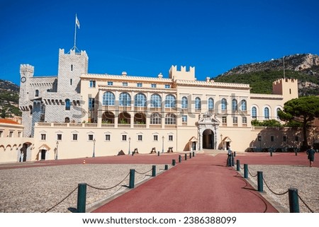 The Prince Palace of Monaco is the official residence of the Sovereign Prince of Monaco