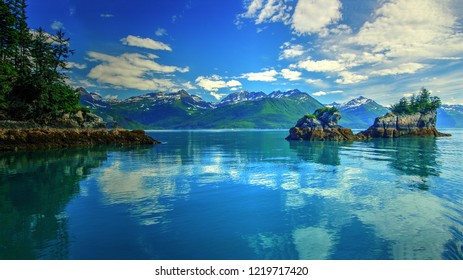 Prince William Sound, Valdez, Alaska, America