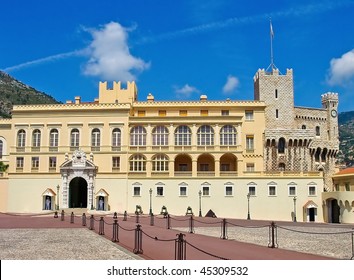 Prince's Palace of Monaco, the official residence of the King.