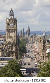 Princes Street, Edinburgh, Scotland