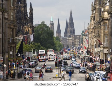 Princes Street, Edinburgh, Scotland