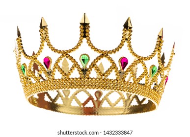 Princess Crown Isolated On A White Background