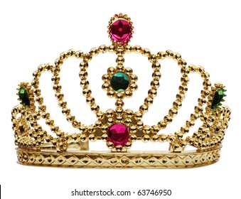 Princess Crown Isolated On White