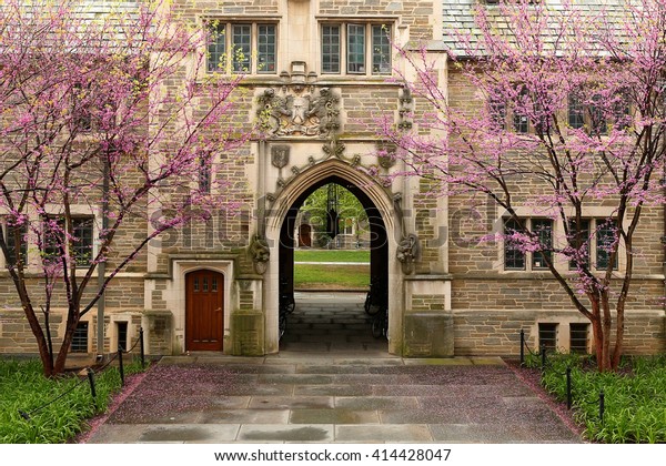 Princeton, New\
Jersey - April, 2016: Princeton University is a Private Ivy League\
University in New Jersey,\
USA.