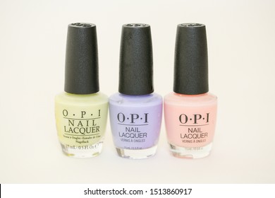 Princeton New Jersey September 24 2019:OPI Nail Lacquer - It's A Girl 0.5 oz - Image