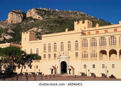 Principality Of Monaco Royal Palace Facade